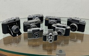 #8台セット【ヴィンテージ カメラ OLYMPUS／MAMIYA／HOBIX／MINOLTA／OFUNA SIX／AIRES／NIKKOREX 希少珍品あり 現状品】P12371