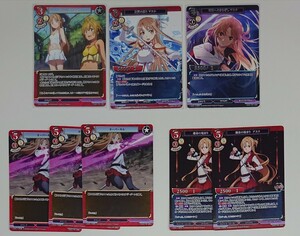 ソードアート・オンライン★SAO★ビルディバイド★アスナ★カード★プレイ用