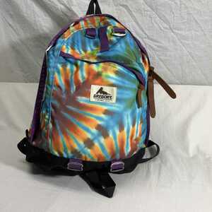 GREGORY グレゴリー × Dancing Barefoot ベアフット タイダイ tiedye SUNNYDAY リュック ディパック リュックサック daypack 柄 女性向