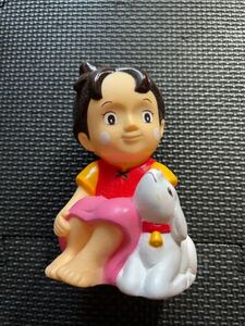 アルプスの少女 ハイジ 子ヤギのユキちゃん ソフビ 貯金箱 ZUIYO ズイヨー 11.5cm 日本製 人形 フィギュア