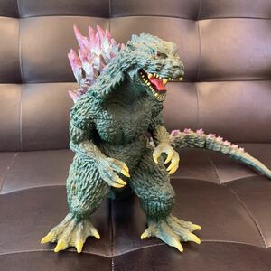 西542 ②GODZILLA フィギュア ゴジラ 2000東宝 東宝映画 2000BP ミレニアム バンプレスト 新世紀バージョン 怪獣 緑