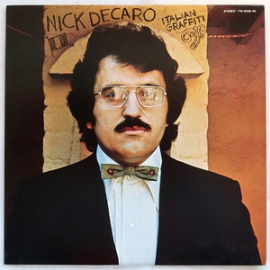 LP NICK DECARO ニック・デカロ イタリアン・グラフィティ YW-8038-AU