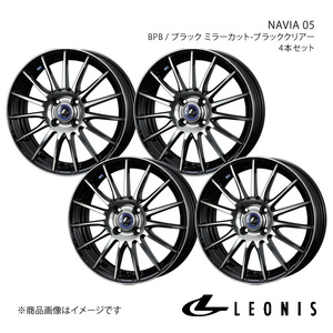 LEONIS/NAVIA 05 アコード CL7/CL8/CL9 アルミホイール4本セット【17×7.0J 5-114.3 INSET53 BPB】0036273×4