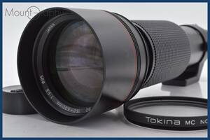 ★極上美品★ トキナ Tokina AT-X SD 150-500mm F5.6 後キャップ付 ニコンFマウント(MF) ★完動品★ 同梱可 #tk3089