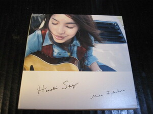 ◆ CD+DVD 福原美穂「HANABI SKY」 紙ジャケ （初回生産限定盤） 美品 ◆