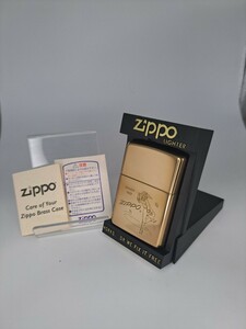 未使用　Windy　ウィンディ　バルガガール　SOLID BRASS　ソリッドブラス　ZIPPO　ジッポ　1995年製