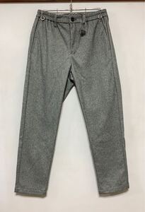 A-1434 タグ付き CIAOPANIC TYPY チャオパニック Airi Warm STRETCH PANTS ストレッチパンツ S グレー ヘリンボーン テーパード 