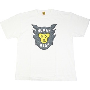 HUMAN MADE ヒューマンメイド ×KAWS 21SS T-SHIRT #1 White フェイスロゴTシャツ XX22TE003 白 Size 【S】 【新古品・未使用品】 20793648