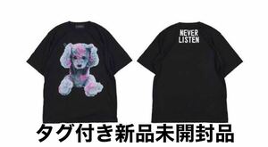 milkboy NEVER LISTEN 熊 クマ テディベア 阪急うめだ店 限定 ビッグ Tシャツ