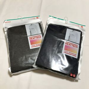 まとめ売り UNIQLO WOMEN ヒートテック クルーネックT 長袖 ネイビー ダークグレー HEATTECH ユニクロ インナー サイズM