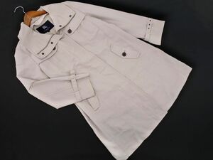 BURBERRY バーバリー ロング コート size44/ライトベージュ ◇■ ☆ ehc8 レディース