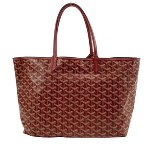 ゴヤール GOYARD トートバッグ サンルイPM レザー レッド ABA120141 バッグ