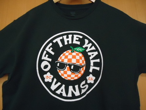 ハワイ　VANS　バンズ　OF THE WALL　Ｔシャツ　濃緑色　Ｌ