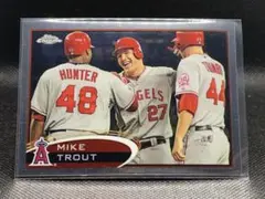 2012 Topps Chrome MIKE TROUT メジャー2年目