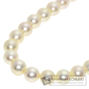 MIKIMOTO ミキモト パール 真珠 ネックレス シルバー レディース 中古