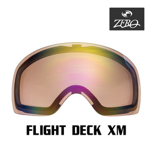 オークリー ゴーグル 交換レンズ フライトデッキ M ZERO TECH BASE製 互換レンズ OAKLEY FLIGHT DECK M