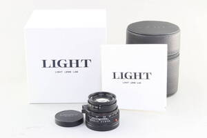 AB (良品) LIGHT LENS LAB 50mm F2 V2LC Mマウント 初期不良返品無料