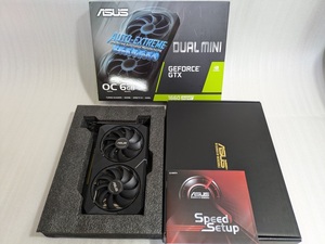 ■ASUS GeForce GTX1660Super GDDR6 6GB DUAL-GTX1660S-O6G-MINI グラフィック ボード カード nVidia