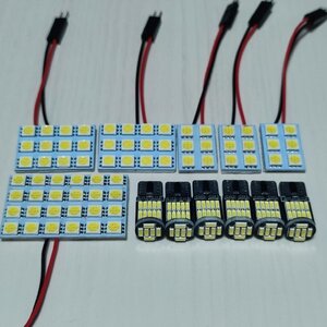 GYL10系 RX450h 超爆光! T10 LED ルームランプ 12個セット ホワイト レクサス /s24/s12/s6/26