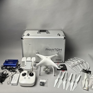 1円 1スタ 動作確認済 DJI Phantom 4 ファントム4 セット バッテリー 3本 プロペラガード ハードケース 急速充電器付