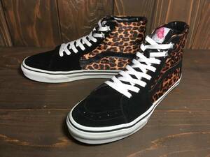 ★VANS × Ehyphen world gallery SK8 スケート 黒×レオパード 25.0cm Used 検 バンズ エンハイフン ワールド ギャラリー スニーカー