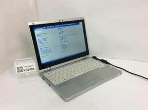 ジャンク/ Panasonic CF-RZ6RFRVS Intel Core i5-7Y57 メモリ8.19GB SSD256.06GB 【K02496】