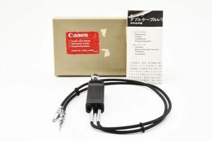 RE0070◆Canon キャノン Double Cable Release ダブルケーブルレリーズ 元箱