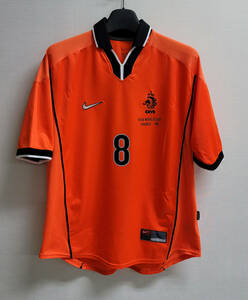 98W杯 オランダ Holland(H)#8 ベルカンプ BERGKAMP nike正規 1994 WorldCup L