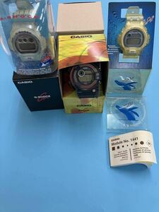 G-SHOCK Gショック CASIO カシオ 腕時計 ジーショック 動作未確認 3点まとめ DW-6910K-2BT DW-6900WC-2AT DW-8200 【01】