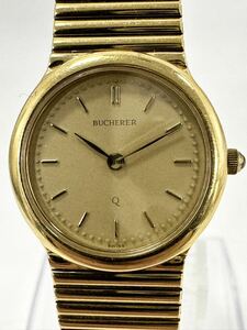 【5R57】1円スタート BUCHERER / 760 ブッフェラー クオーツ レディース 腕時計 