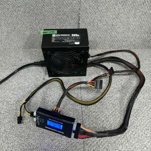 GK 激安 BOX-155 PC 電源BOX 玄人志向 KRPW-PB600W/85+ 600W 80PLUS BRONZE 電源ユニット 電圧確認済み 中古品