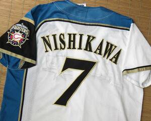 正規品 NPB 北海道日本ハム・ファイターズ#7西川 遥輝 ホーム用 ユニフォーム/ジャージ 北海道日本ハムファイターズ