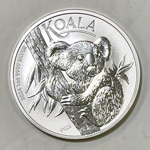 【ご紹介します】オーストラリア2024年★コアラ1オンス銀貨3 1.1ｇ 威厳ある新国王肖像★P125パース造幣局125周年記念プリビーマーク入り