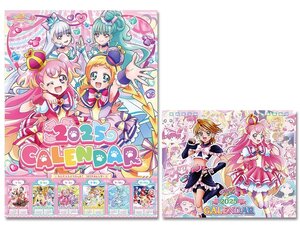 わんだふるぷりきゅあ！ / 卓上 プリキュアオールスターズ 壁掛け・卓上セット 25CL-0017 25CL-0018 2025年カレンダー