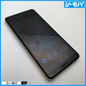 スマホ AQUOS sense4 SH-41A SIMフリーSIMロック解除済 docomo ピンク 美品ドコモ android アンドロイド RUUN11287