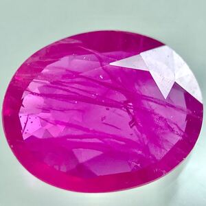 1円〜!!ソ付!!〔天然ルビー0.522ct〕d 約6.0×4.8mm ルース 裸石 corundum コランダム ruby 宝石 jewelry BB7/BB7 テDG0 w4 マ39