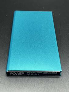 H6217 POWER BANK モバイルバッテリー 3.7V/20,000mAh ブルー