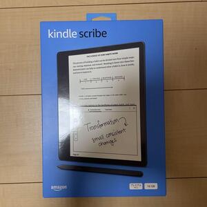 新品未開封 Kindle Scribe キンドル スクライブ 16GB 10.2インチディスプレイ プレミアムペン付き