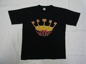 ☆美品・未着用☆ 90s ビンテージ The Moody Blues ムーディー・ブルース ヨーロッパ ツアー Tシャツ 黒 ☆USA古着 ロック バンド 80s OLD