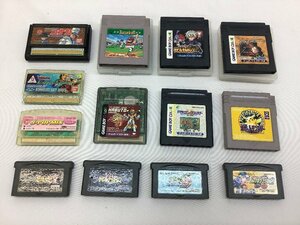 任天堂 ゲームソフトまとめ/GB×2/GBカラー×4/GBアドバンス×4/ワンダースワン×3 中古品 ACB