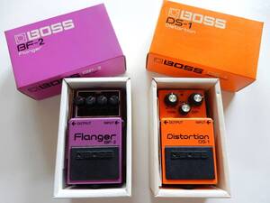 ★売切★ボス/BOSS★エフェクター★2点セット★[DS-1/BF-2]★Flanger/Distortion/ローランド/楽器/器材/ギター/エレキ/音楽