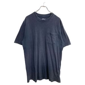 Dickies 半袖 ポケットTシャツ Lサイズ ディッキーズ ネイビー コットン 古着卸 アメリカ仕入 t2409-4254