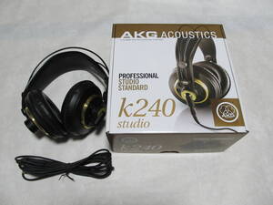 【送料無料】　AKG K240 STUDIO 中古品