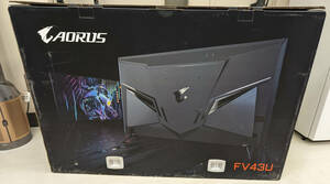 GIGABYTE 43型 ゲーミング液晶ディスプレイ AORUS FV43U (144Hz 4K UHD 3840×2160/ 1ms (MPRT) VA アンチグレア Display port 1.4 (DSC)) 