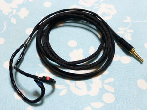 MMCX ケーブル MOGAMI 2944 3.5mm3極 ステレオミニ SHURE UE900 FX850 Westone Campfire Audio iPhone iPod スマホ 等にも