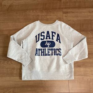 Champion リバースウィーブ スウェット チャンピオン カレッジ　usafa ミリタリー 青タグ 70s Lサイズ