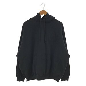 THE SHISHIKUI / シシクイ | × REMI RELIEF / レミレリーフ スウェット プルオーバー フーディ | F | ブラック | レディース