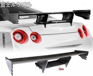 ドライカーボン製 リア スポイラー for Nissan 日産 R35 GT-R GTR 2009-2021 用リアウイング トランクスポイラー エアロパーツ リアル カー