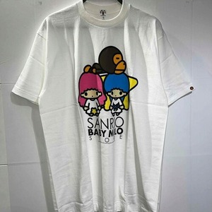 A BATHING APE SANRIO LITTLE TWIN STARS BABY MILO TEE 2009年 Lサイズ アベイシングエイプ サンリオリトルツインスターズベイビーマイロ