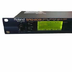 【希少美品】Roland SRQ-2031 完動品 デジタルグラフィックイコライザー